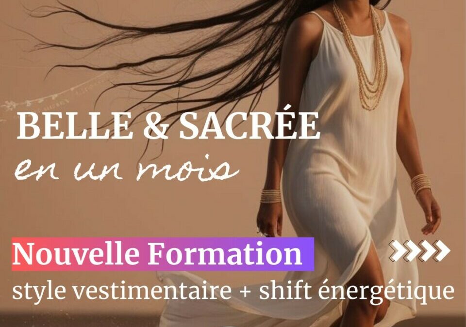 FORMATION “Mes vêtements connectés à ma vibration”